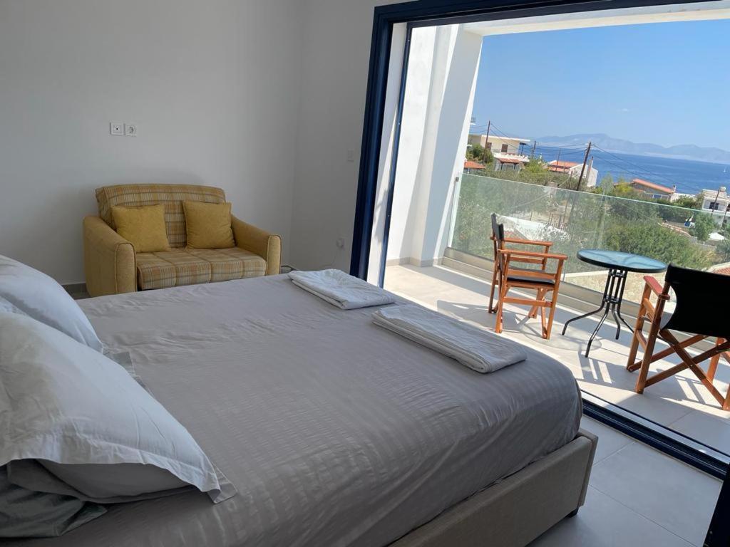 Vathí Souvala /Aegina. Excellent Location Luxury Villa. מראה חיצוני תמונה
